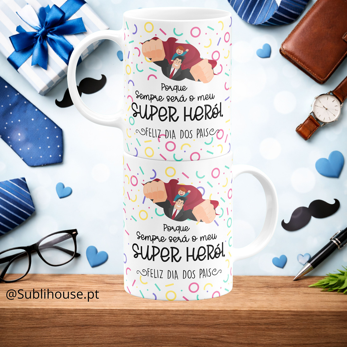 Caneca de Cerâmica - Super Pai 5