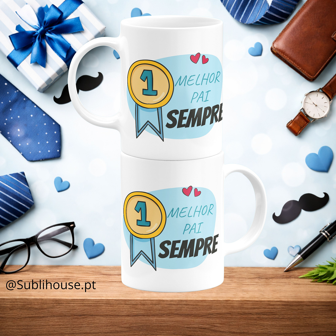 Caneca de Cerâmica - O melhor Pai Sempre 1