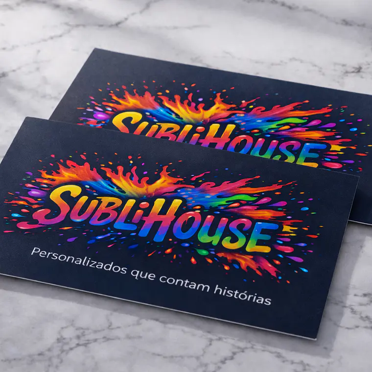 Cartões de Visita 5,5x8,5cm  1