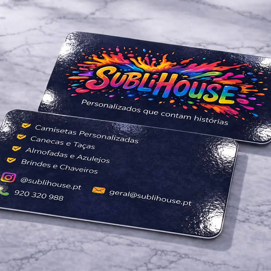 Cartões de Visita 5,5x8,5cm  7