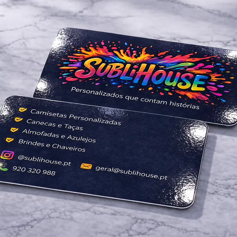 Cartões de Visita 5,5x8,5cm  7