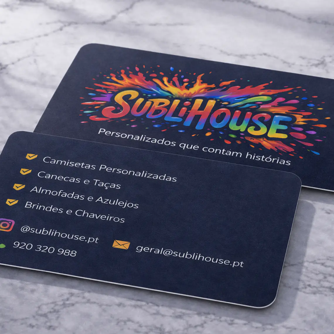 Cartões de Visita 5,5x8,5cm  8