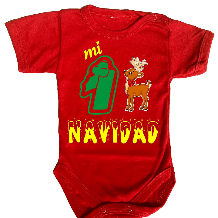 Pilucho - Body modelos Manga Corta de NAVIDAD 6