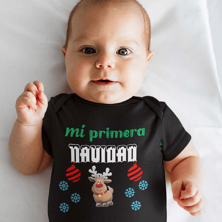 Pilucho - Body modelos Manga Corta de NAVIDAD 1