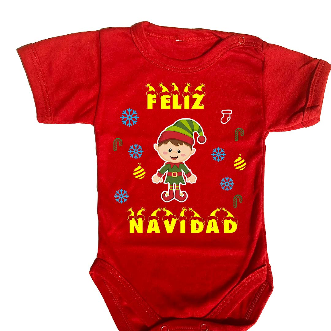 Pilucho - Body modelos Manga Corta de NAVIDAD 6