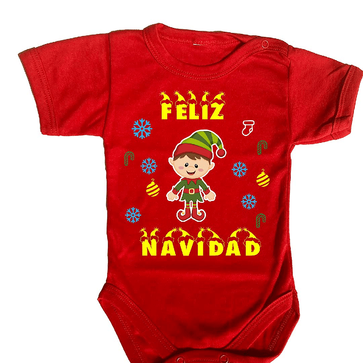 Pilucho - Body modelos Manga Corta de NAVIDAD 6