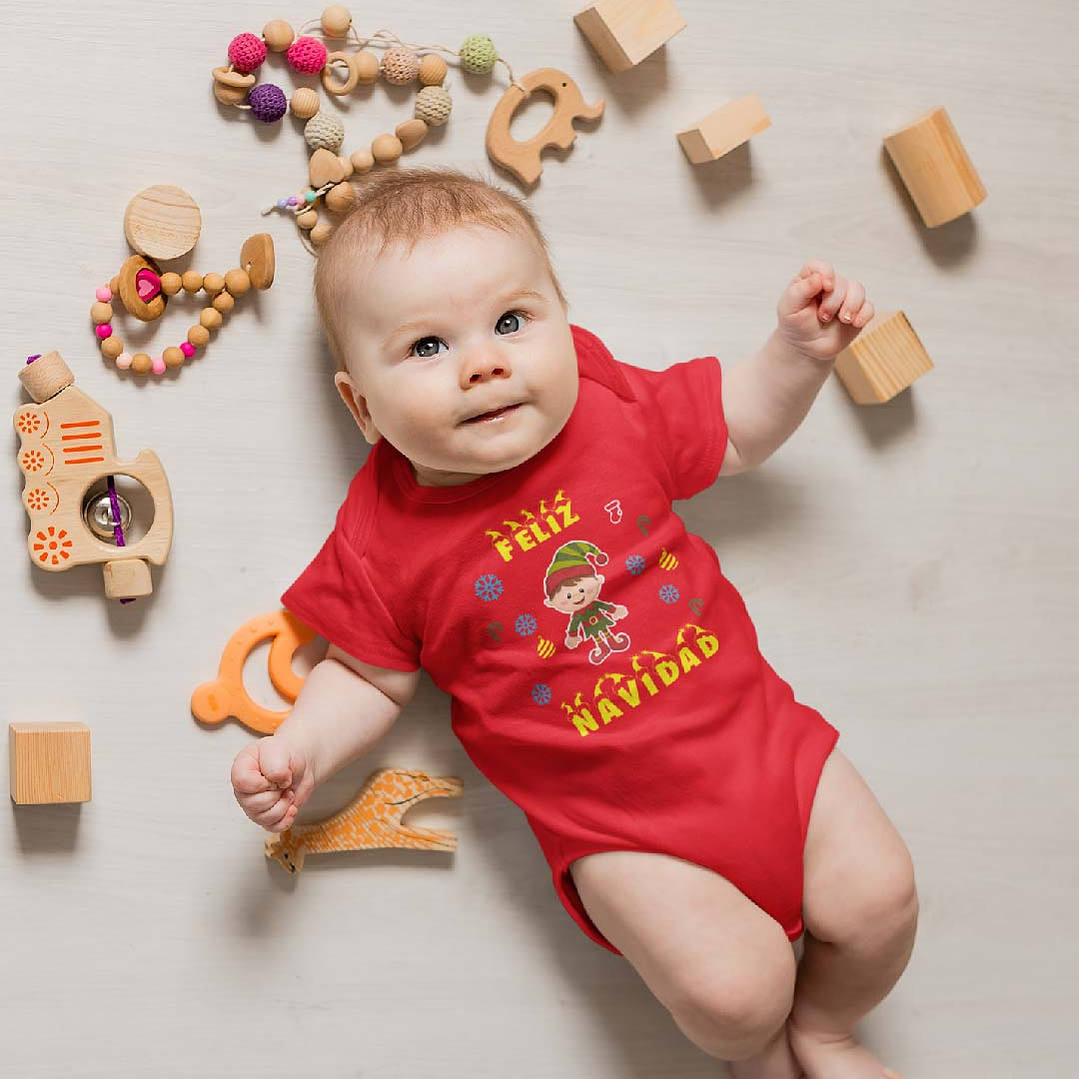 Pilucho - Body modelos Manga Corta de NAVIDAD 5