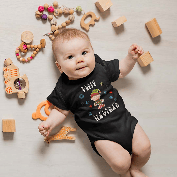 Pilucho - Body modelos Manga Corta de NAVIDAD 1