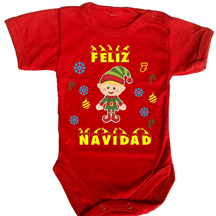 Pilucho - Body modelos Manga Corta de NAVIDAD 6