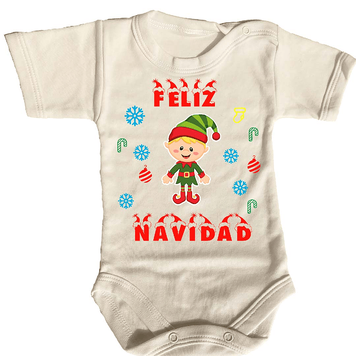 Pilucho - Body modelos Manga Corta de NAVIDAD 4