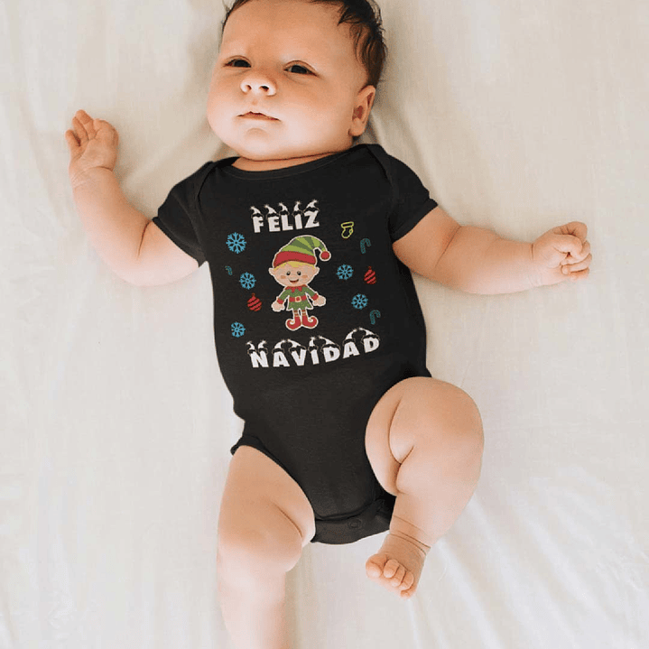 Pilucho - Body modelos Manga Corta de NAVIDAD 1