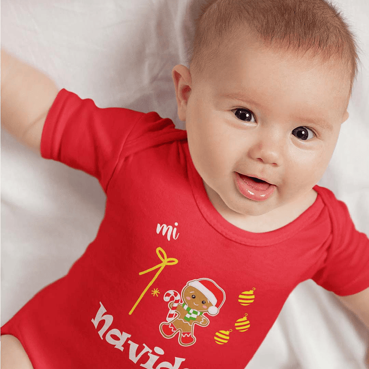 Pilucho - Body modelos Manga Corta de NAVIDAD 5