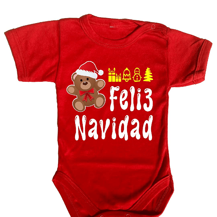 Pilucho - Body modelos Manga Corta de NAVIDAD 6