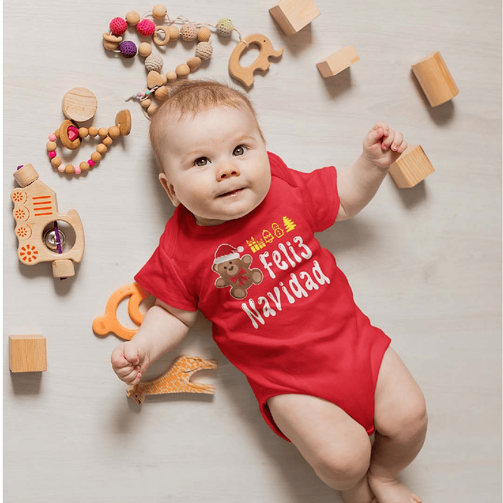 Pilucho - Body modelos Manga Corta de NAVIDAD 5