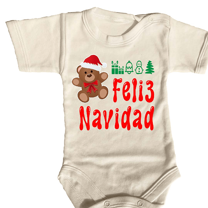 Pilucho - Body modelos Manga Corta de NAVIDAD 4