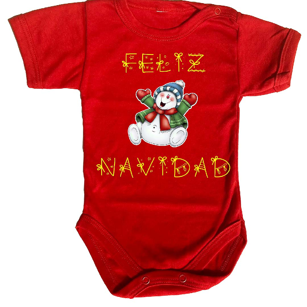 Pilucho - Body modelos Manga Corta de NAVIDAD 6