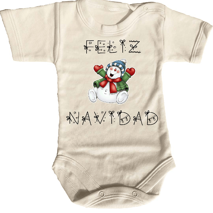 Pilucho - Body modelos Manga Corta de NAVIDAD 2