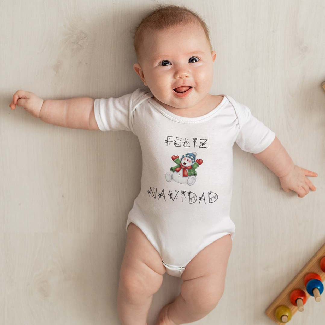 Pilucho - Body modelos Manga Corta de NAVIDAD 1
