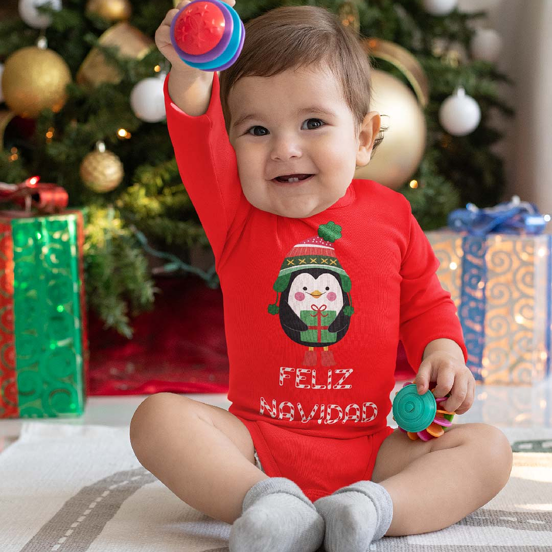 Pilucho - Body modelos Manga Larga de NAVIDAD 3