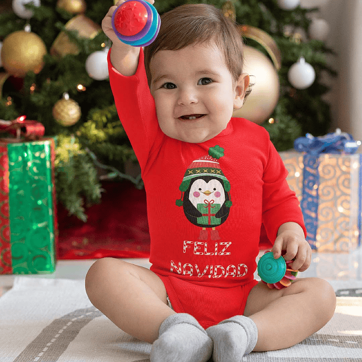 Pilucho - Body modelos Manga Larga de NAVIDAD 3
