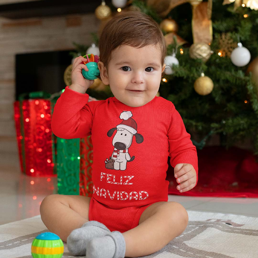Pilucho - Body modelos Manga Larga de NAVIDAD 1