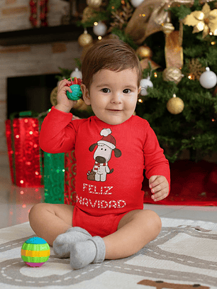 Pilucho - Body modelos Manga Larga de NAVIDAD