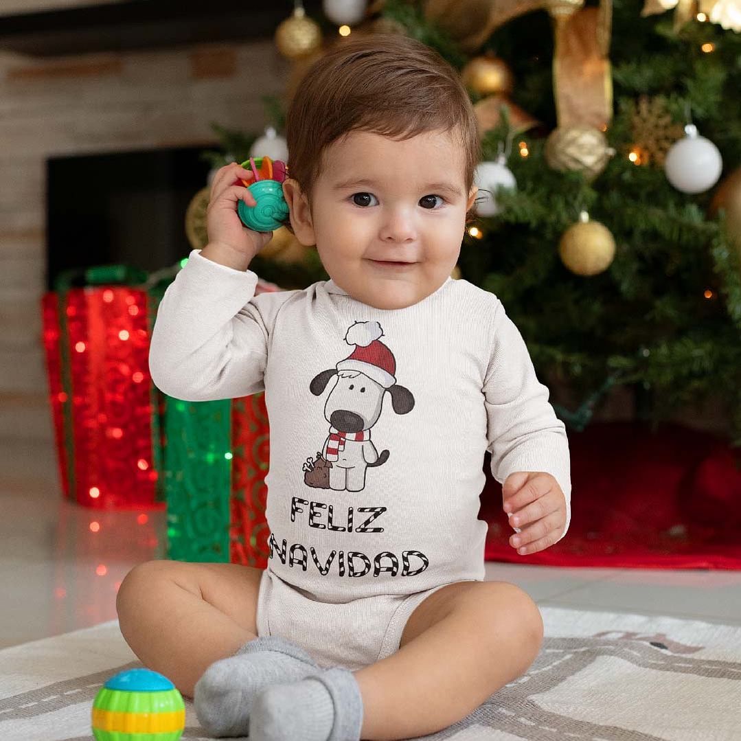 Pilucho - Body modelos Manga Larga de NAVIDAD 5