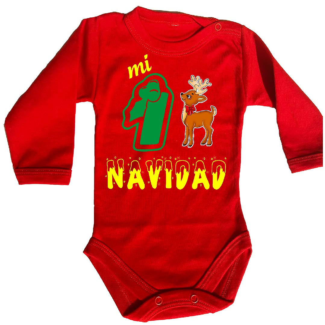 Pilucho - Body modelos Manga Larga de NAVIDAD 6