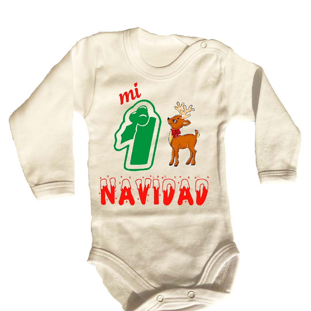 Pilucho - Body modelos Manga Larga de NAVIDAD 2