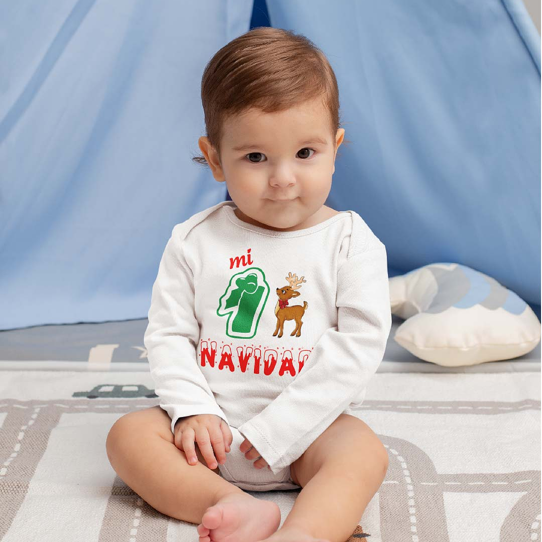 Pilucho - Body modelos Manga Larga de NAVIDAD 1