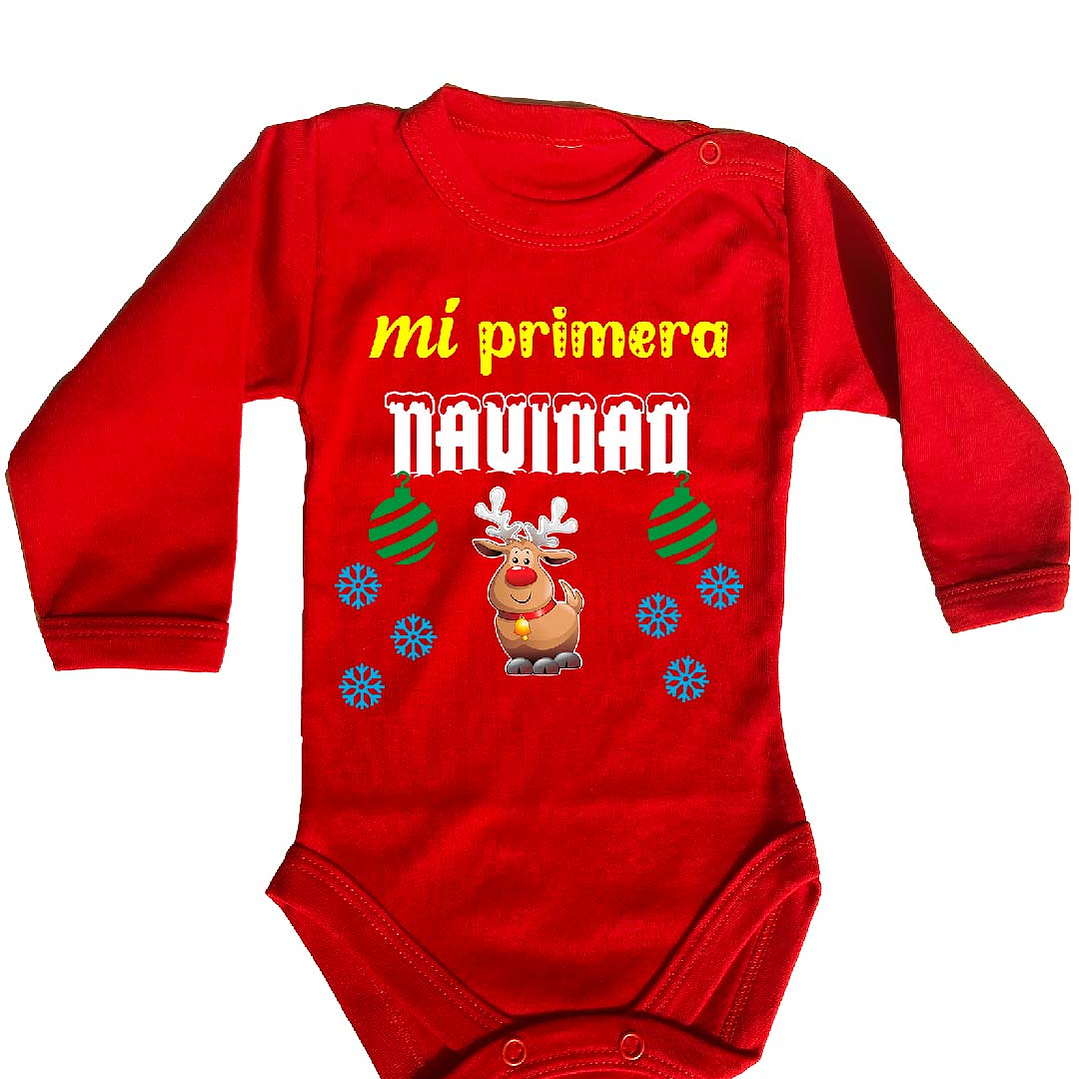 Pilucho - Body modelos Manga Larga de NAVIDAD 4