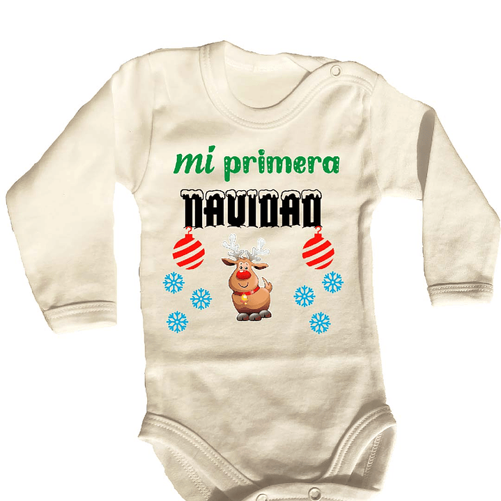 Pilucho - Body modelos Manga Larga de NAVIDAD 6