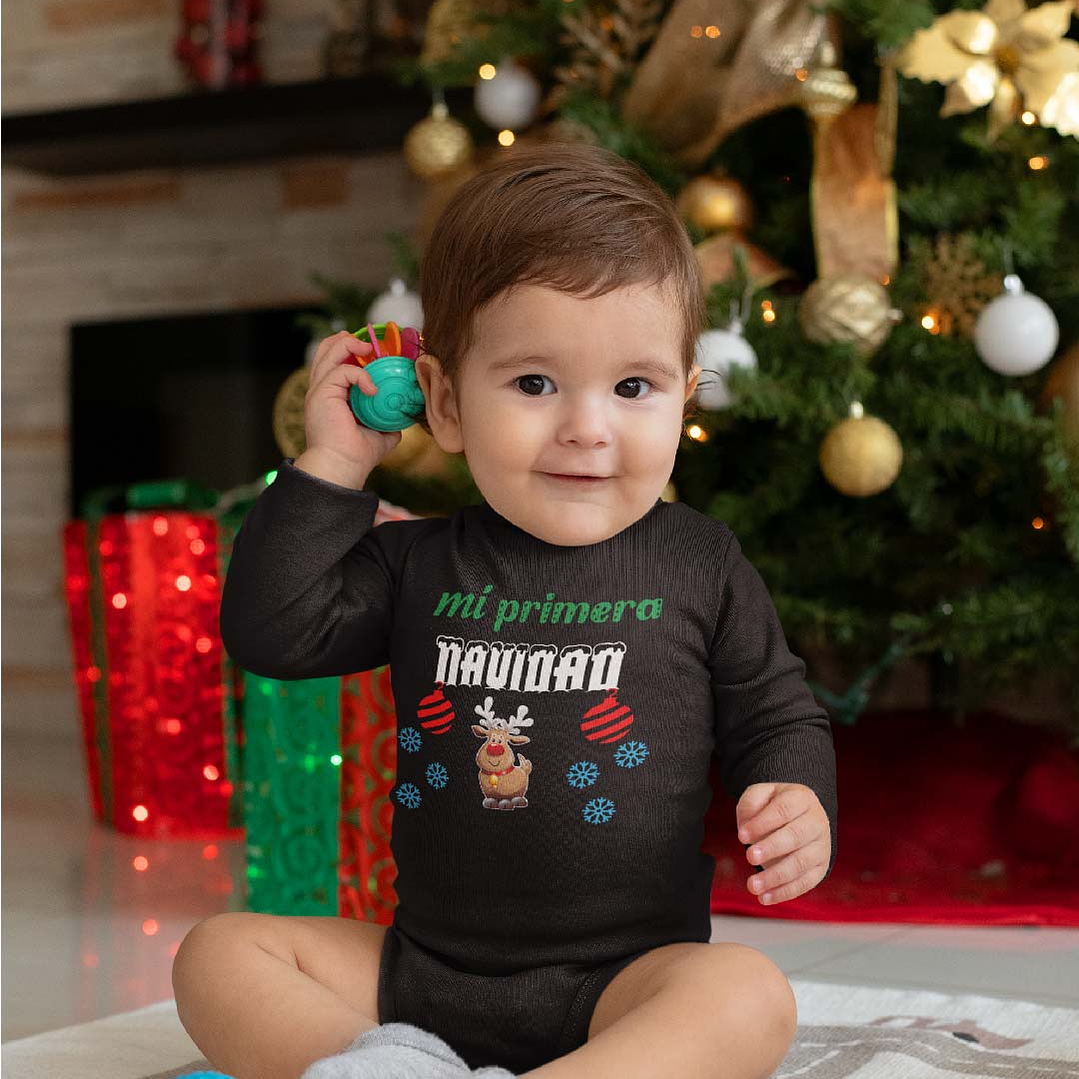 Pilucho - Body modelos Manga Larga de NAVIDAD 1