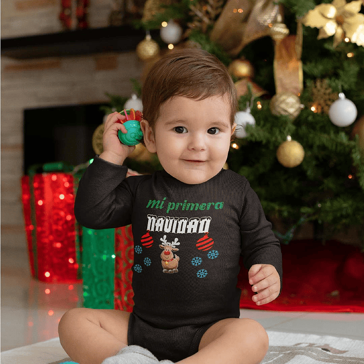 Pilucho - Body modelos Manga Larga de NAVIDAD 1