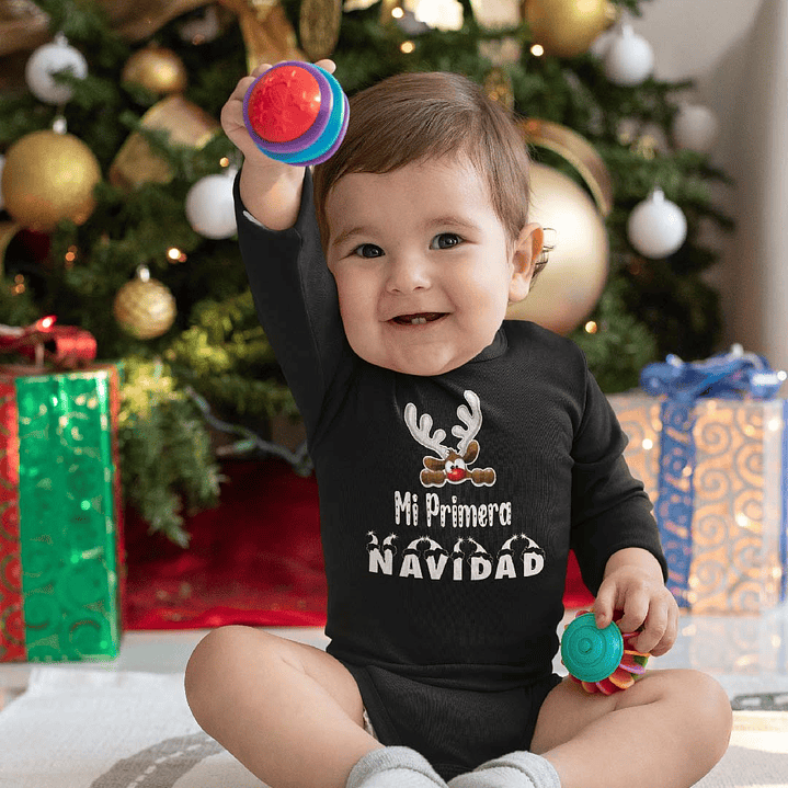 Pilucho - Body modelos Manga Larga de NAVIDAD 1