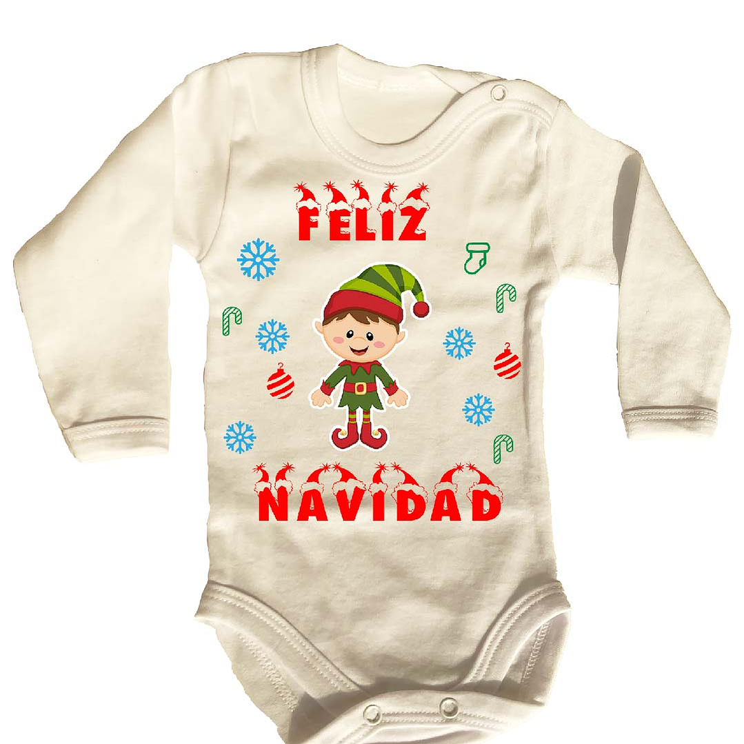 Pilucho - Body modelos Manga Larga de NAVIDAD 2