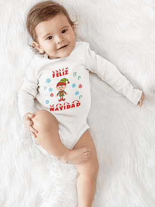 Pilucho - Body modelos Manga Larga de NAVIDAD
