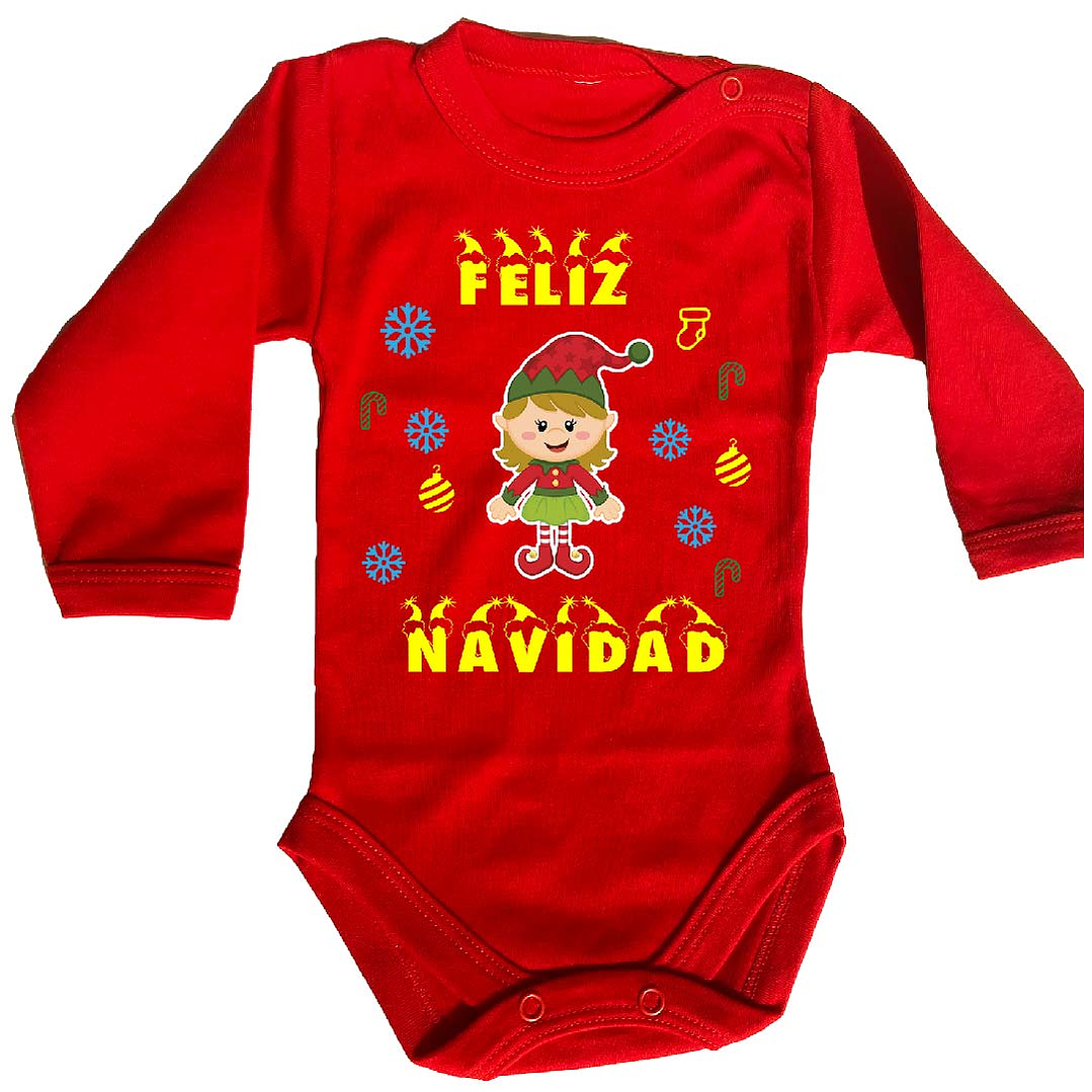 Pilucho - Body modelos Manga Larga de NAVIDAD 6