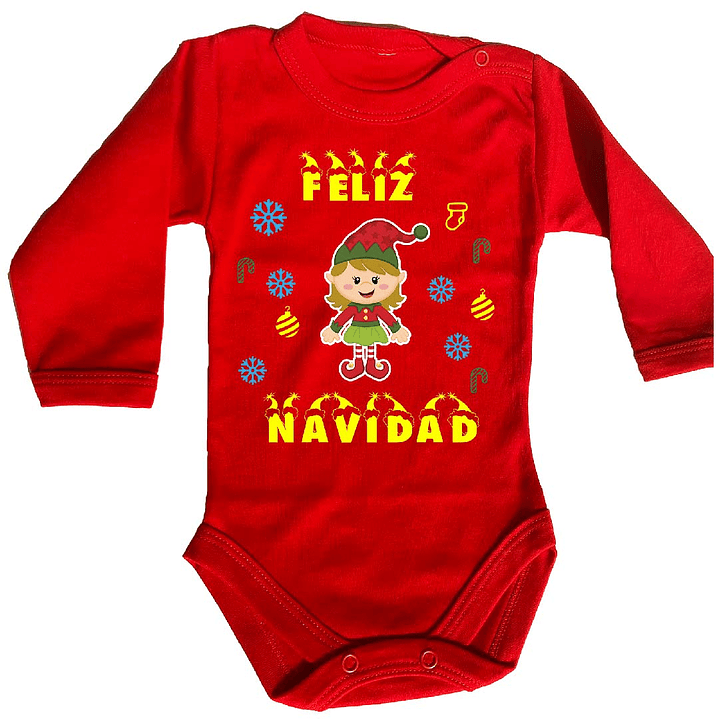 Pilucho - Body modelos Manga Larga de NAVIDAD 6