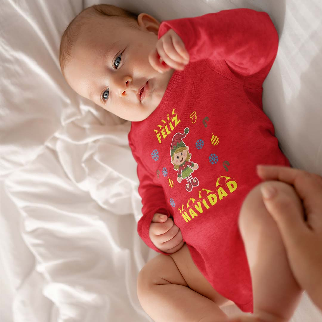 Pilucho - Body modelos Manga Larga de NAVIDAD 5