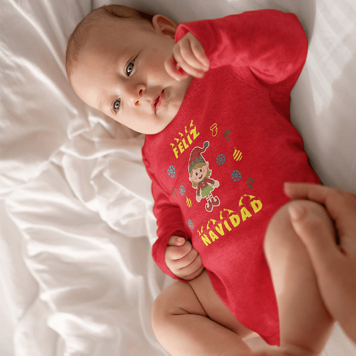 Pilucho - Body modelos Manga Larga de NAVIDAD 5