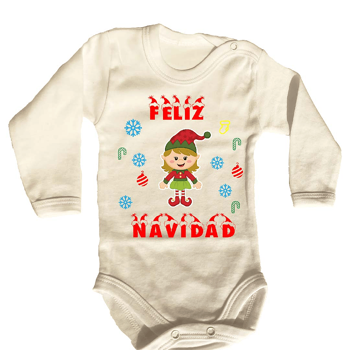 Pilucho - Body modelos Manga Larga de NAVIDAD 4