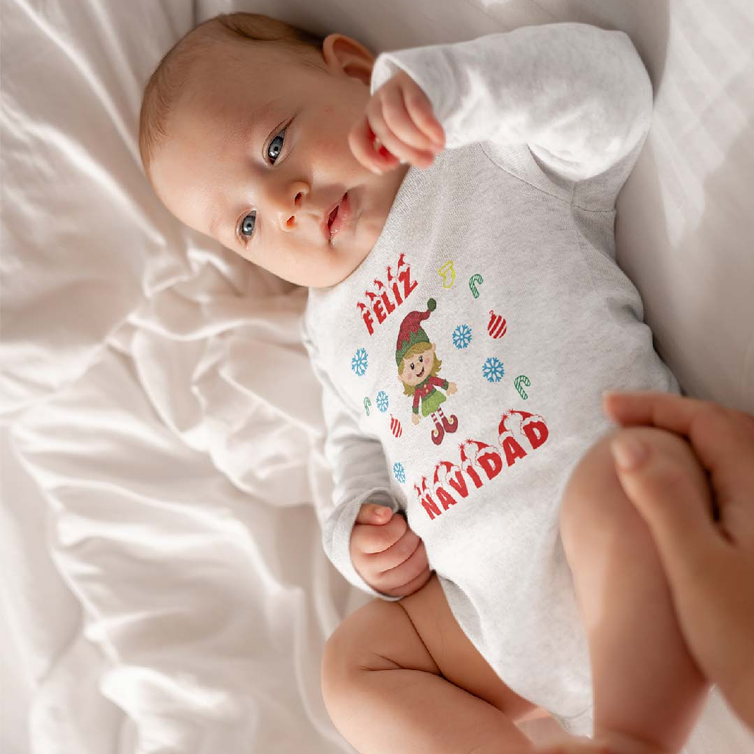 Pilucho - Body modelos Manga Larga de NAVIDAD 3