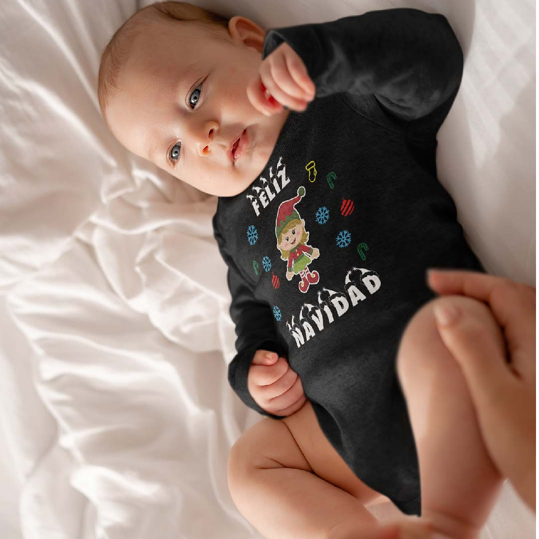 Pilucho - Body modelos Manga Larga de NAVIDAD 1