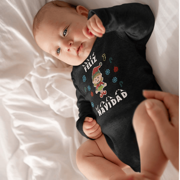 Pilucho - Body modelos Manga Larga de NAVIDAD 1