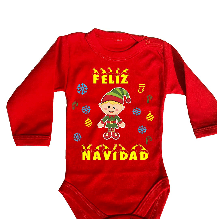 Pilucho - Body modelos Manga Larga de NAVIDAD 6