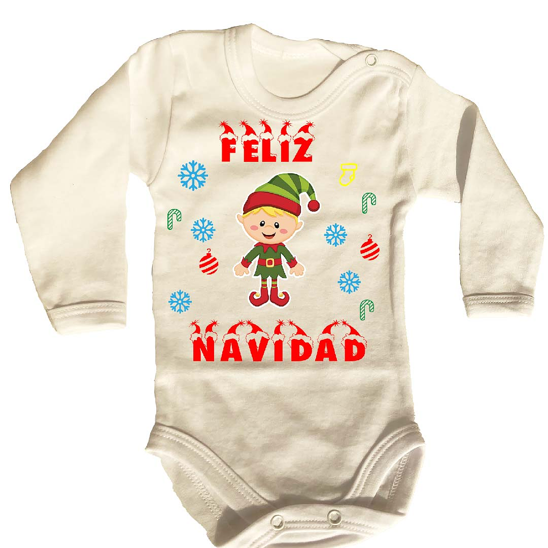 Pilucho - Body modelos Manga Larga de NAVIDAD 2