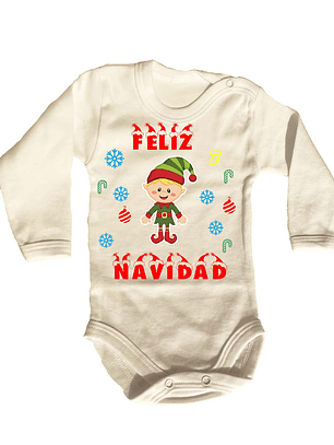 Pilucho - Body modelos Manga Larga de NAVIDAD