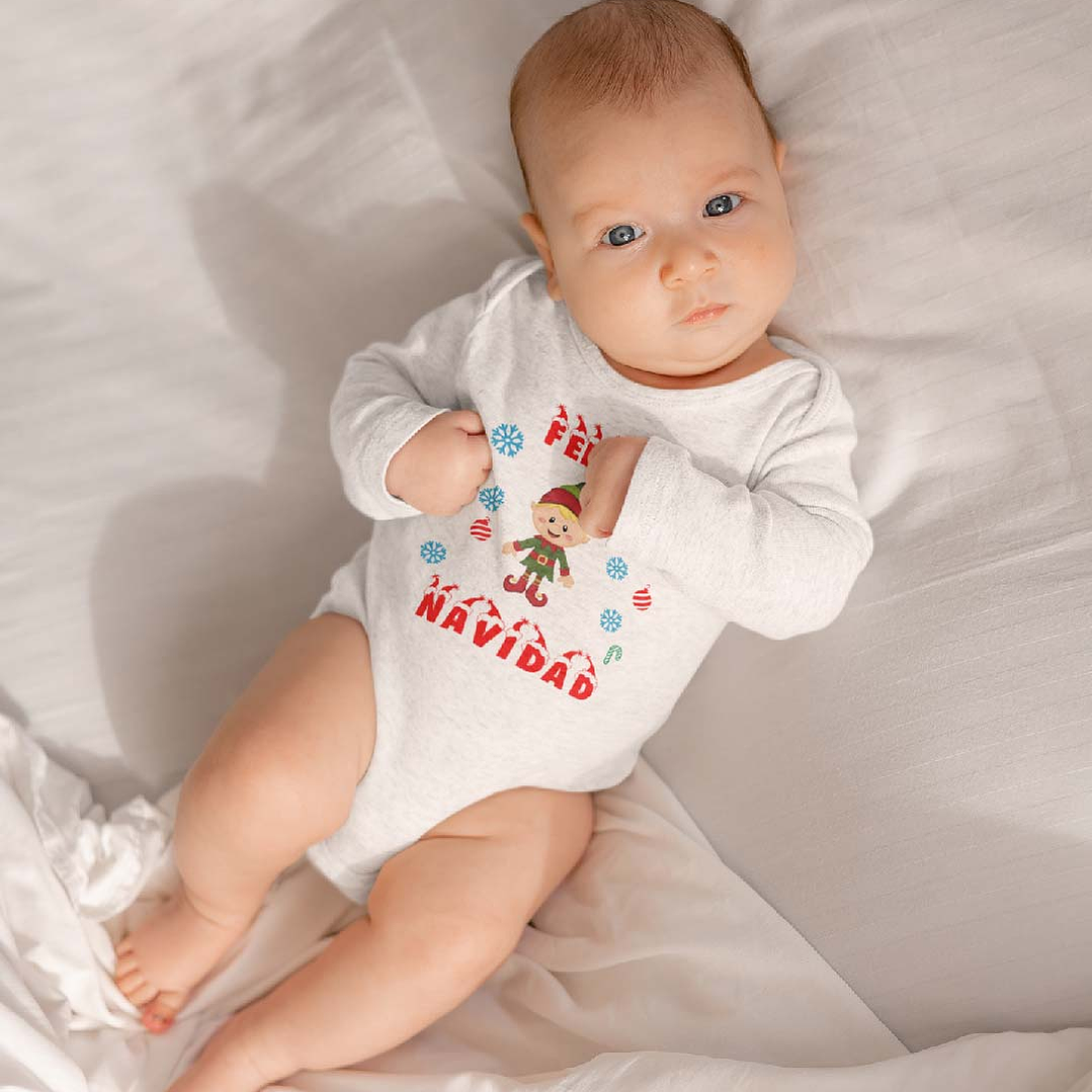 Pilucho - Body modelos Manga Larga de NAVIDAD 1