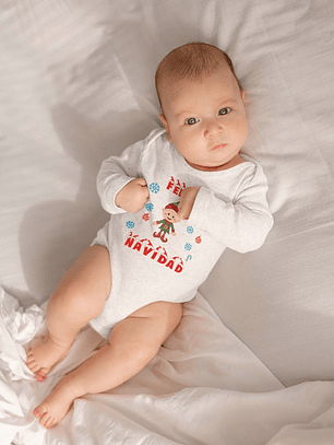 Pilucho - Body modelos Manga Larga de NAVIDAD